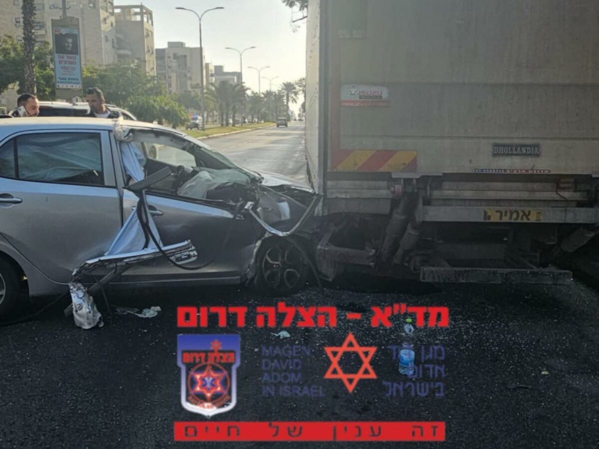 צילום : דוברות מד"א הצלה- דרום